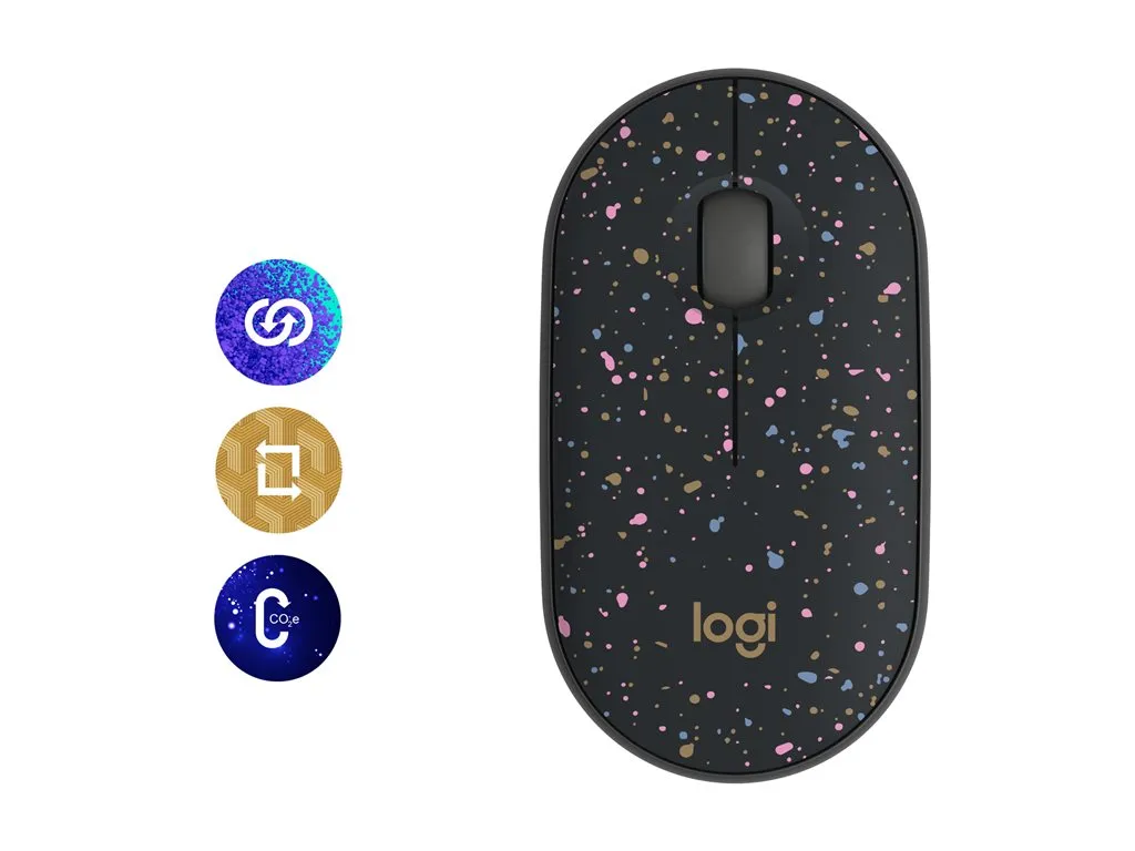 Logitech M340 - Mouse - right and left-handed - optical tracking sensor - 3 buttons - wireless - 2.4 GHz - USB wireless receiver 910-007281