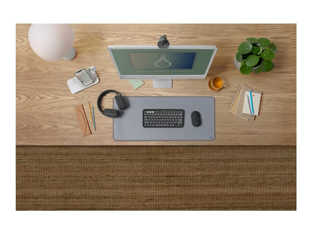 Logitech M340 - Mouse - right and left-handed - optical tracking sensor - 3 buttons - wireless - 2.4 GHz - USB wireless receiver 910-007281