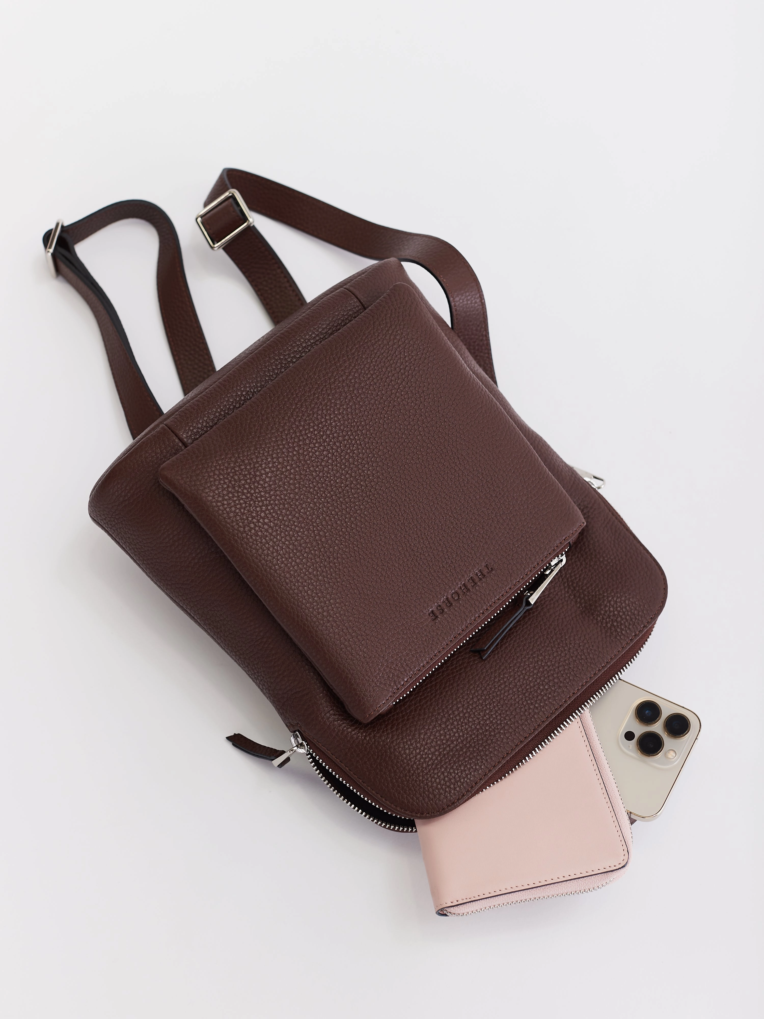 Mini Backpack: Coffee