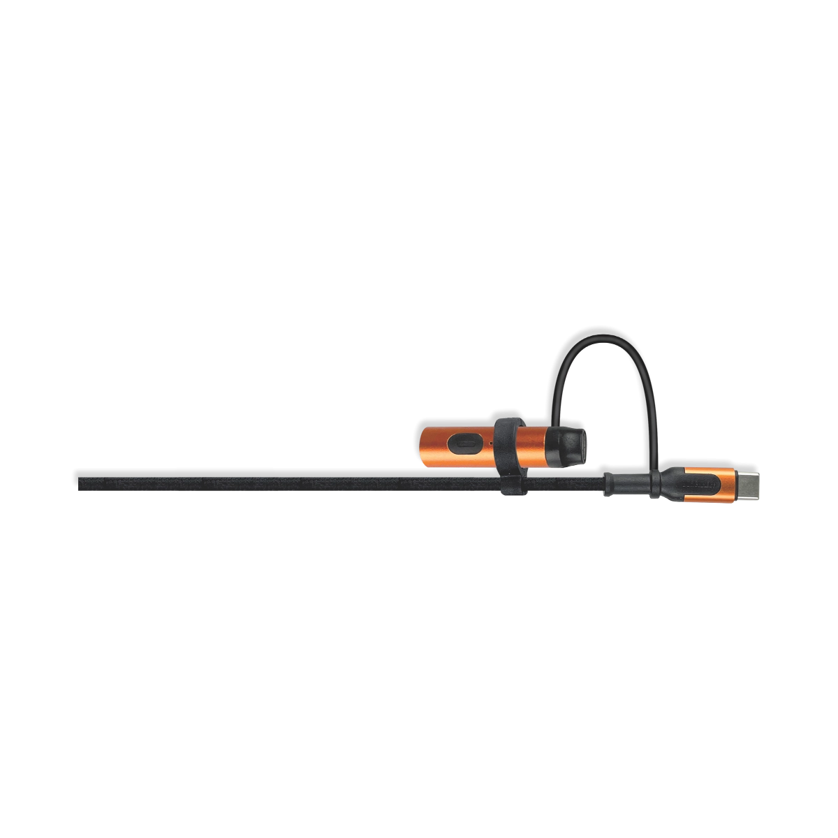 Multi-Tool Charging Cable Coil Lighter Flashlight Dual USB-C Ports with USB to USB-C - 6 Pieces Per Retail Ready Display 25317