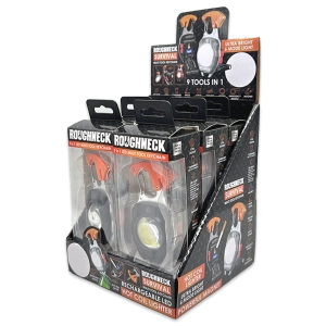 Multi-Tool Survival 9-In-1 with LED Light - 6 Pieces Per Retail Ready Display 24032
