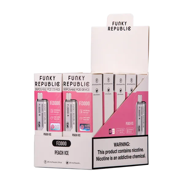 Peach Ice Funky Republic Fi3000