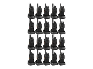 Retevis H777 - Portable - two-way radio - FRS - 400 - 470 MHz - 16-channel (pack of 20) H-777-20PK