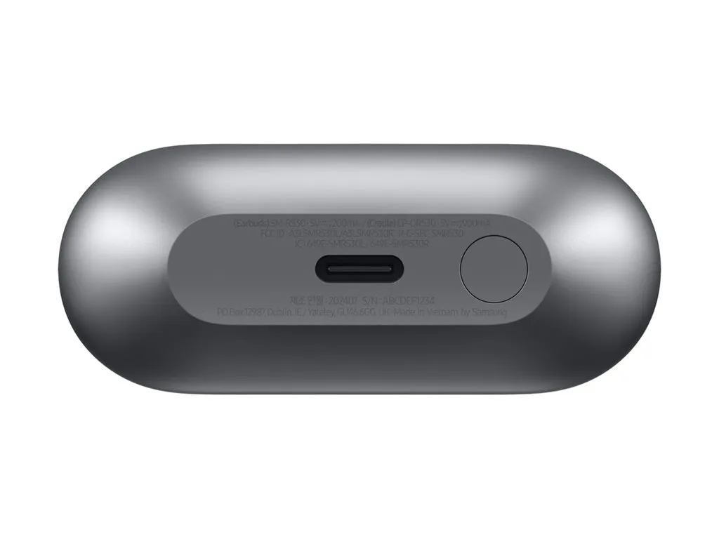 Samsung Galaxy Buds3 - True wireless earphones with mic - in-ear - Bluetooth - active noise canceling - silver SM-R530NZAAXAR