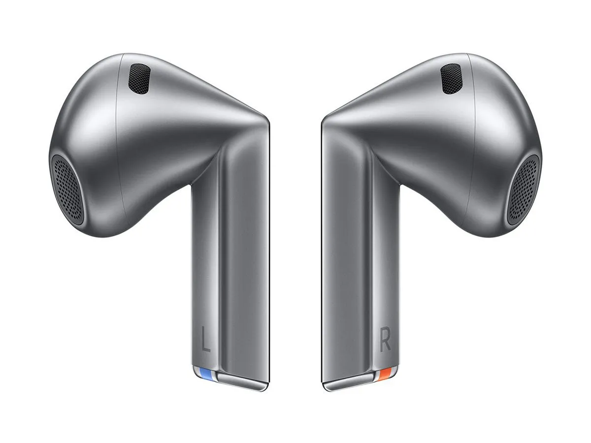 Samsung Galaxy Buds3 - True wireless earphones with mic - in-ear - Bluetooth - active noise canceling - silver SM-R530NZAAXAR