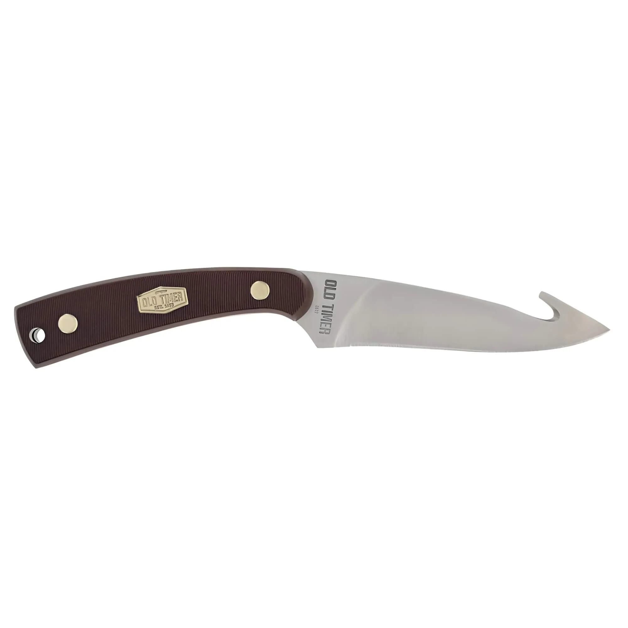 Schrade Old Timer Knife - Guthook Skinner Drop Point Full Tang Fixed Blade | 158OT