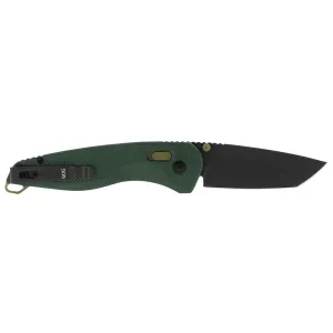 SOG Folding Knife - Aegis AT Stainless Steel Plain Edge Tanto Blade | 11-41-13-41