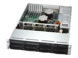 Supermicro Mainstream SuperServer 621P-TR - Server - rack-mountable 2U - no CPU up to - RAM 0 GB - hot-swap 3.5 bay(s) - no HDD SYS-621P-TR