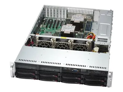 Supermicro Mainstream SuperServer 621P-TR - Server - rack-mountable 2U - no CPU up to - RAM 0 GB - hot-swap 3.5 bay(s) - no HDD SYS-621P-TR