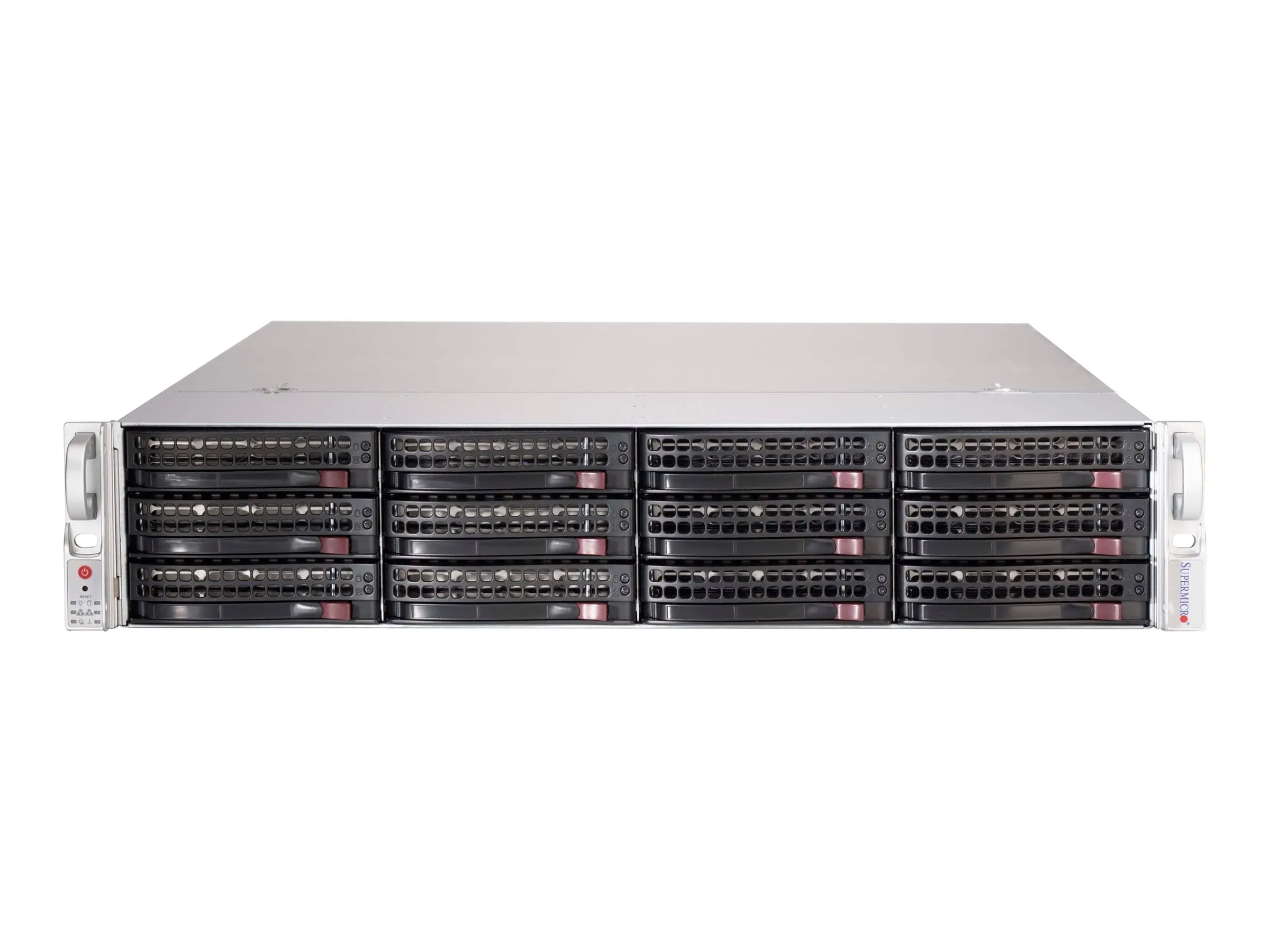 Supermicro SuperChassis 826BE2C-R802JBOD - Rack-mountable 2U - SATA/SAS - hot-swap 800 Watt - black CSE-826BE2C-R802JBOD