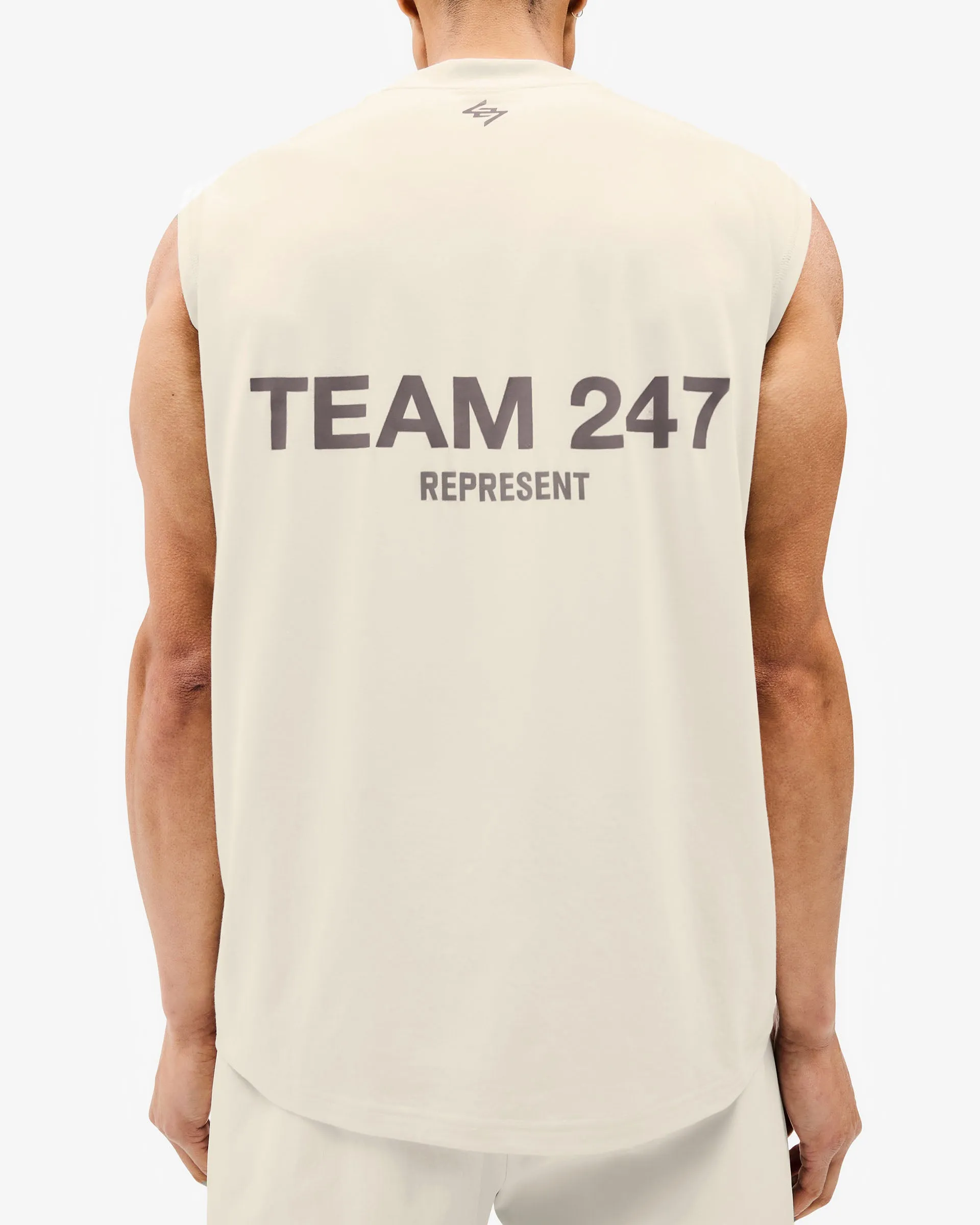 Team 247 Oversized Tank - Cream