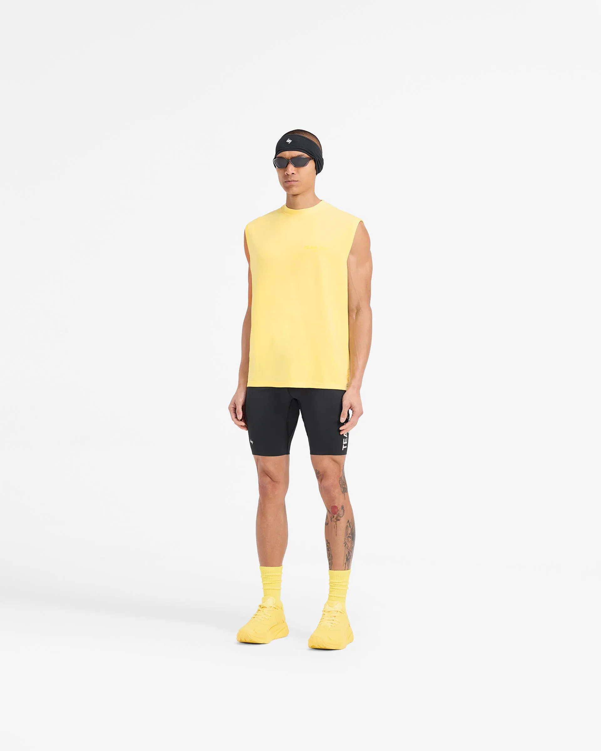 Team 247 Oversized Tank - Lemon