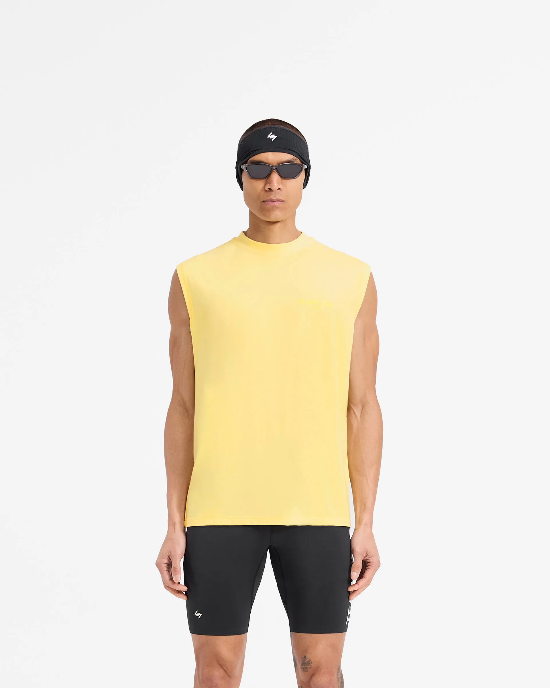 Team 247 Oversized Tank - Lemon
