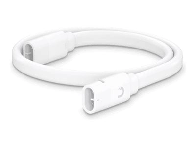 Ubiquiti UISP - Power cable - power transport to power transport - 1.6 ft - outdoor, stranded - white UACC-CABLE-PT-0.5M