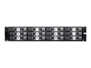 Veritas D Series 2U12 - Hard drive array - 72 TB - 12 bays (SAS-3) - HDD 8 TB x 12 - SAS 12Gb/s (external) - rack-mountable - 32197-M4217